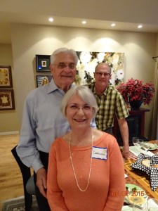 Mike & Carolyn Casey with Bill Montei
