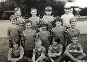 Paul Chryst (second row, left) 