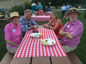 From left: Dorothy Brown, Randy Banks, Donna Jurek, and Ellsworth Brown
