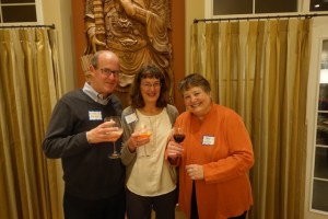 From left: Mark Brant, Tracy Brant and Patty Wilson